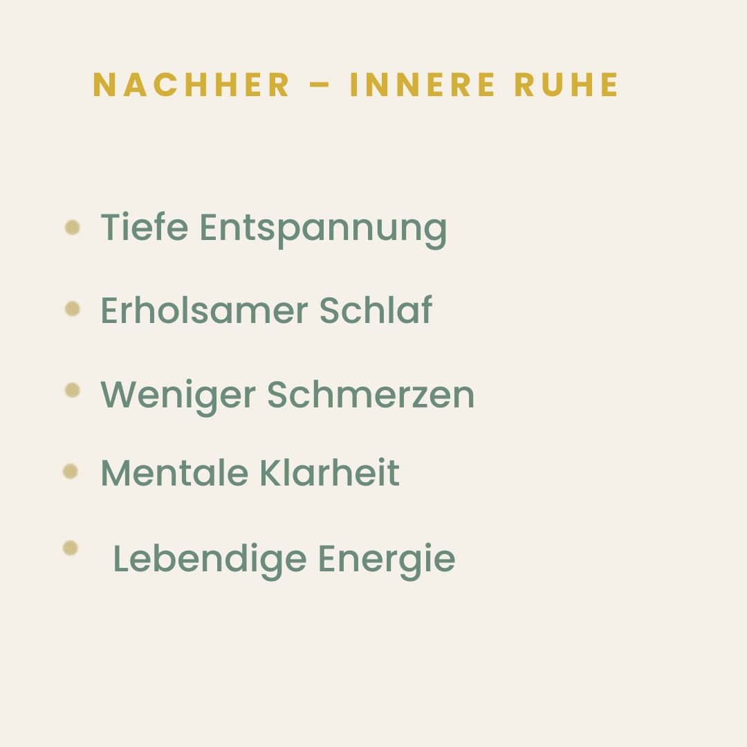 Entspannung und lebendige Energie